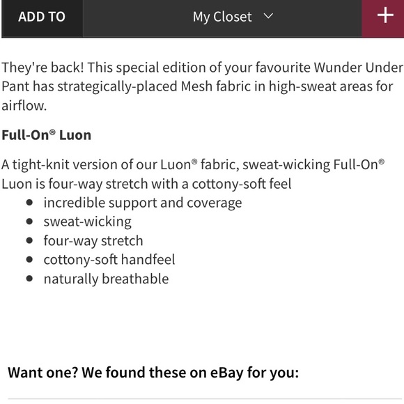 Lululemon High Rise Infinite Wunder Under Leggings size 4 E55 - Picture 9 of 14